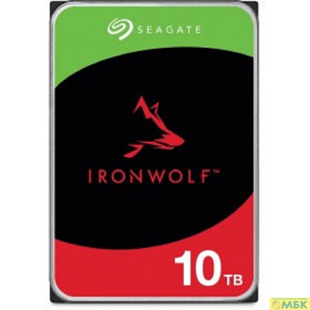 картинка 10TB Seagate IronWolf (ST10000VN000) {SATA 6 Гбит/с, 7200 rpm, 256 mb buffer, для NAS} от магазина МБК