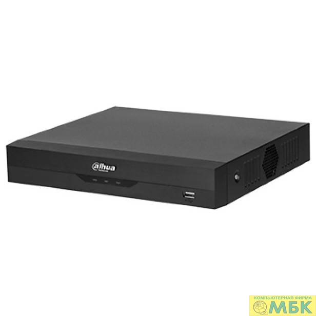 картинка DAHUA DH-XVR5104HS-I3 4-канальный HDCVI-видеорегистратор с FR, видеоаналитика, до 6 IP каналов до 6Мп, 1 SATA III до 6Тбайт от магазина МБК