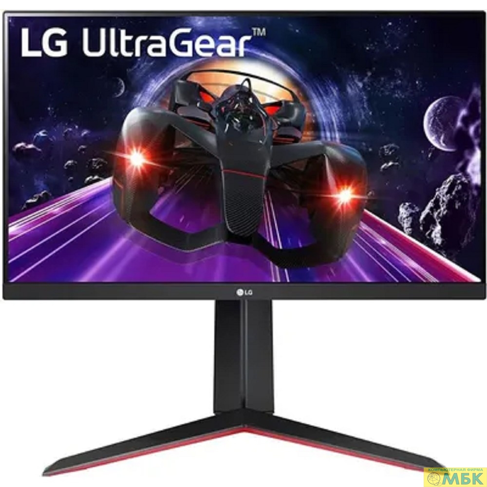 картинка LCD LG 23.8" 24GN65R-B  UltraGear черный {IPS 1920x1080 144Hz 1ms 16:9 1000:1 300cd 178/17  HDMI DisplayPort рег.по высоте} от магазина МБК
